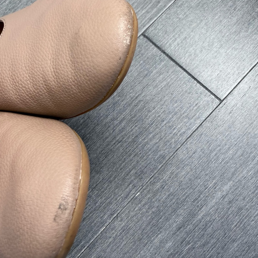 Everlane The Day Glove Ballet Flats Tan Nude Leather Minimalist Comfort Shoes 9 - Picture 11 of 13